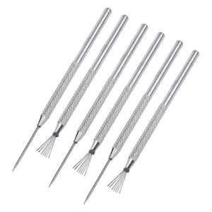 Outils Pour Argile, 6 Pi&egrave;ces, Outils De Sculpture En Argile, Outils De D&eacute;tail En C&eacute;ramique, Outils De Texture En Fil, Kit De Mod&eacute;lisation Pour Sculpture En Argile - Neuf