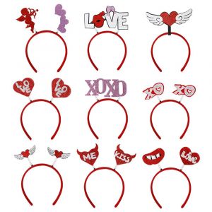 9pcs Vacances Bandeaux,Mignon De Noël De Tête De Chapeau De Toppers ,Beaucoup De Plaisir Et De Fête Pour Des Vacances Annuelles Et Des Saisons Thèmes, Fête De Noël,Dîner De Noël, Stand Photos - Neuf