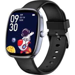 Montre Connectée Enfants, Fitness Tracker Montre Pour Enfants Filles Garçons Avec Podomètre, 100 Modes Sport, Moniteur De Sommeil, Réveil, Cadeau Pour Garçons, Filles Et Adolescents 6+ (Gris Foncé) - Neuf