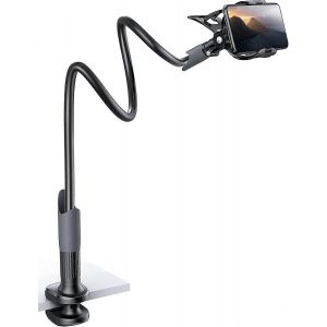 Support De Téléphone À Col De Cygne,Support Flexible Pour Lit - Lazy Arm Support De Serrage Réglable À 360° - Neuf