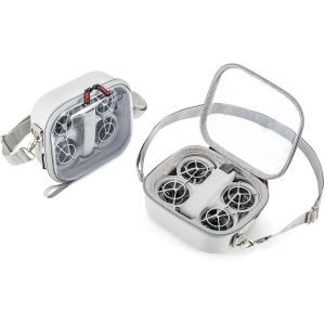 &Eacute;tui De Rangement Portable Pour Dji Neo Travel Cross Body Sac &Agrave; Main Sac &Agrave; Main Pu+Pc Sup&eacute;rieur Transparent &Eacute;tui De Protection Bo&icirc;te De Transport Coque Peau,Gris,&Eacute;tui De Transport - Neuf