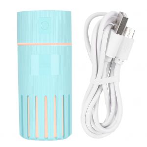 Humidificateur d'air USB a LED 7 couleurs pour voiture, maison, bureau, bureau, bleu - Neuf