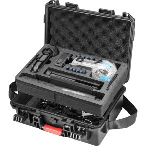 Insta360 X5 Camera Hard Case & Accessories, Custom Waterproof Hard Carrying Case for Insta 360 X4, Full Kits with Shoulder Strap, Double Layer, Black - Neuf