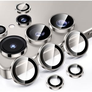 Protection d'objectif d'appareil photo pour Samsung Galaxy S25 Ultra - Compatible avec les coques, protection d'&iquest;&iquest;cran en verre tremp&iquest;&iquest; 9H - Anti-rayures - Protection de qualit&iquest;&iquest; militaire contre - Neuf