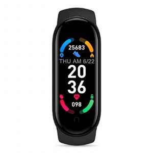 Bracelet Connectée Multisport Pression Artérielle Rythme Cardiaque Noir YONIS - Neuf