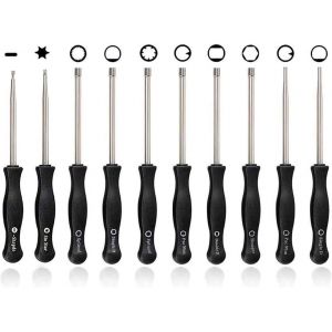 MEVRONISSHOP-Outil de tournevis de r&eacute;glage de carburateur 10 PCS - Outils de r&eacute;glage pour Hus Homelite Craftsman - Neuf