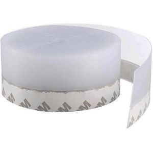 Coupe-Froid En Silicone,10m Transparent Auto-Adhésif Joint D'étanchéité De Porte Bande D'étanchéité De Porte Joint Inférieur De Porte Étanche À L'eau Dustp - Neuf