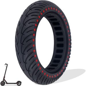 8.5 Inch Full Tire Electric Scooter, 8 1/2 Tire Scooter 50/75-6.1, Tubeless Scooter Wheel, 8.5 Inch Scooter Wheel Compatible With Xiaomi M365 Pro 1s, Unbreakable Wheels Scooter - Neuf