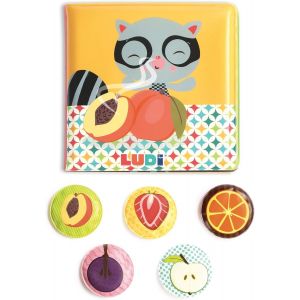 Mdy-Ludi - Livre Des Odeurs Pour Bébé - Livre D`Éveil En Plastique Souple - 5 Vignettes Odorantes - À Partir De 12 Mois - Neuf