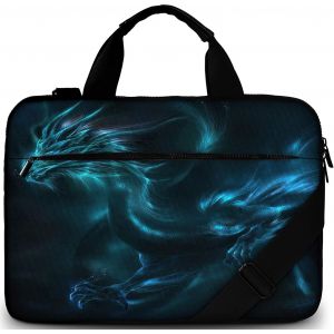 TIANYI-Sacoche Ordinateur 17/17.3 Pouces - Sac Ordinateur Moderne en Toile I Ordinateur Portable de Haute Qualité I Pochette Ordinateur Étanche à l'eau et à la Saleté avec Compartiment Accessoires - Neuf