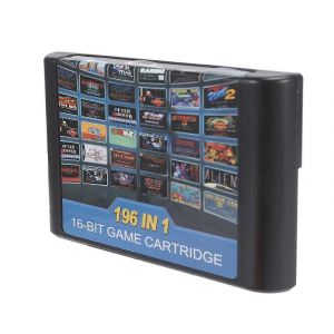 196 en 1 multi jeux cartouche de batterie que 112 en 1 et 126 en 1 pour Sega Mega Drive pour PAL et NTSC - Neuf