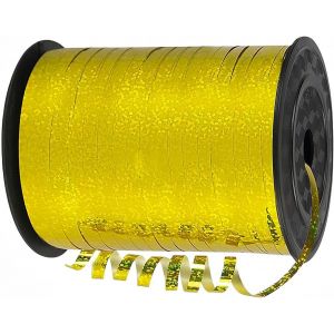 CAUC-Ruban Or Ballon,Ficelle pour Ballon,500 Yard Cadeau Rubans Laser Curling,Fil Ballons Anniversaire pour D&eacute;coratif Cadeau Accessoire de D&eacute;coration & Bricolage Et Ballon Mariage Anniversaire - Neuf