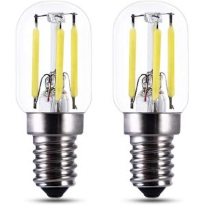 Kalanka-Ampoule E14 3w 24v Dc Pour Portail, Blanc Froid 6000k, 250lm, Remplace Incandescence E14 25 Watt, Dc 12v-24v E14 Petite Led Lampe Pour Porte De Garage, Non-Dimmable, Lot De 2 - Neuf