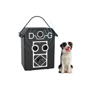 Dispositif Anti-Aboiement &Agrave; Ultrasons Pour Le Dressage Canin En Ext&eacute;rieur, Aliment&eacute; Par &Eacute;nergie Solaire. - Neuf