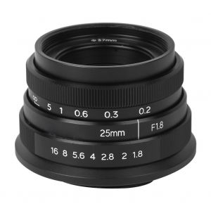 Objectif manuel a focale fixe 25 mm f/1.8 EOSM pour appareil photo hybride Canon M50, M100, M200 et M6 - Neuf