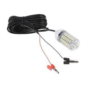 12v 15w P&ecirc;che Leurres Leurres Crevettes Krill (Lumi&egrave;re Blanche + Blanche) - Neuf