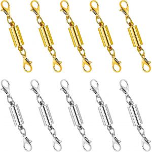 10 Cha&icirc;nes Magn&eacute;tiques,Articulations De Carabine Magn&eacute;tiques,Serrures De Bijoux Magn&eacute;tiques, - Neuf