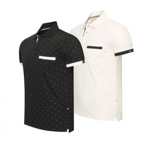Cappuccino Italia Todi 2-Pack Polo Multicolore - Neuf