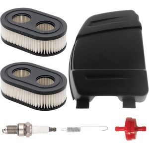 Air Filter 593260 798452 334404 5432 Mowers For Briggs & Stratton 550E 500EX 550EX 625 575EX 625EX 675EXI 725EXI 4247 5432 5432k 09P00 0 9P702 series motors with cover 594106 - Neuf