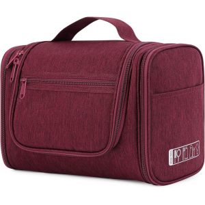 Grande de Toilette Femme Suspendu Maquillage Toilette Homme Voyage Sac de Toilette Organisateur de Sac pour Cosm&eacute;tiques Toilettes(Pourpre) - Neuf