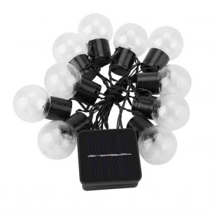 Hjlian Guirlande Lumineuse Solaire A 10 Led Pour Decoration De Jardin, Fete, Maison (Coloree) - Neuf