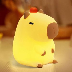 Veilleuse Axolotl Mignonne Pour Enfants, Veilleuse Led Tactile En Silicone Souple, Decoration De Chambre D'enfant Comme Cadeau D'anniversaire De Noel - Neuf