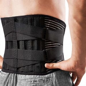 De Retour Accolades Pour Le Bas Du Dos Soulagement De La Douleur | Respirant Ceinture De Support Lombaire Pour Les Hommes/Femmes | R&eacute;glable Correcteur De Ceinture - Neuf
