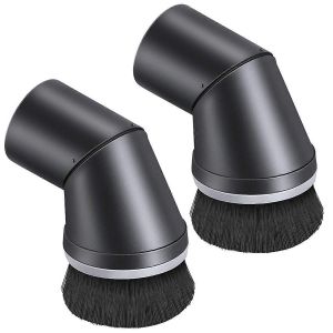 Lot de 2 brosses a poussiere pour aspirateur Miele series C et S, 35 mm SSP-10, 07132710, rotatives - Neuf