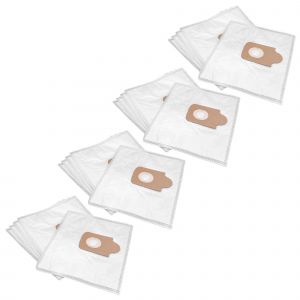 vhbw 20x Sacs compatible avec Rowenta RO 6455EA, RO 6451EA, RO 6443EA, RO 6442EA, RO 6441EA aspirateur - 31cm x 26cm blanc - Neuf