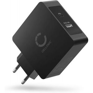 Eryi-Chargeur Usb Double Pour Téléphone Smartphone Tablette Avec Usb Pd Power Delivery 30w, 5.4a Bloc Alimentation Usb 2x Prise U[2730] - Neuf