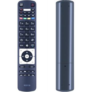 New Rc5118 30090680 Télécommande De Rechange Pour Hitachi Akai Telefunken Teac Tv Télécommande Le40A318Fhd Le65A518Uhd 32Hbc01 Télécommande Tv Universelle - Neuf