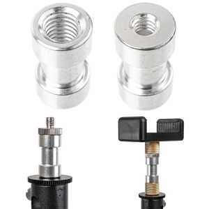1/4-Pouce À 3/8-Pouce Femelle Vis D'Adaptateur De Caméra, 2 Pack, Adaptateur De Filetage De Trépied À Convertir, Arrangeur De Vis, Accessoires De Caméra Dslr Slr, Metal Screw[CLI0626] - Neuf