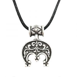 Slave Lunula Symbole Croissant De Lune Collier Pendentif Nordique Viking Jwelry Pour Les Femmes - Neuf