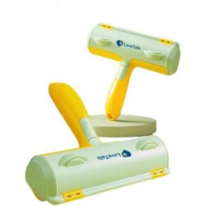 FCHHK-Rouleau Brosse Anti Poils Animaux - Ramasse Poils Animaux : Chat, Chien, Lapin pour canapé, vêtements, Tapis, Voiture, Tissus.. Idéal pour Un Nettoyage Rapide et Efficace. - Neuf