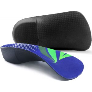 Kalanka-Semelles Orthop&eacute;diques 3/4 Longueur, Semelles De Soutien De La Vo&ucirc;te Plantaire Pour Fasciite Plantaire, Pieds Plats Talon Antidouleur Pour Course &Agrave; Pied, Sport - Unisexe - Neuf