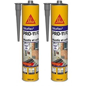 Mastic polyuréthane PU tout en 1 flex PRO 11 FC Purform Gris Béton Collage puissant Mastic multi-matériaux Etanche Intérieur et Extérieur Construction et Bricolage 300ml - Neuf