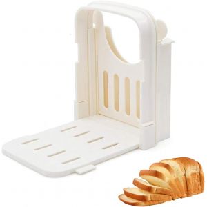 Trancheuse À Pain, Coupe Pain Pliable, Guide De Coupe De Pain Fait Maison, Coupe Pain De Cuisine Réglable, Machine À Pain Manuelle, Machine De Coupe Pour Pain, Pliable De Trancheuse De Pain, 1 Pièces - Neuf