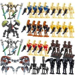 35 pi&egrave;ces star wars mini figurine action garde blocs de construction jouet - costume de soldat robot - combat figure assembl&eacute;e - jouets amusants - th&egrave;me style pendules - Neuf
