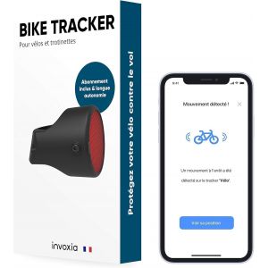 SUBZONAL-Bike Tracker - Traceur GPS Antivol V&eacute;lo - R&eacute;flecteur avec Alertes en Temps R&eacute;el - Abonnement 3 Ans Inclus - Jusqu&iquest;&agrave; 3 Mois d&iquest;Autonomie - Discret et L&eacute;ger - &Eacute;tanche - Neuf