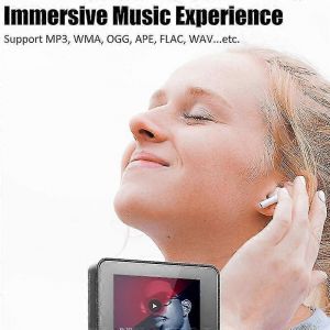 Lecteur Mp3 Bluetooth Lecteur de musique portable Sport Walkman Mp4 Avec écran/haut-parleur Support Vidéo/phot - Neuf