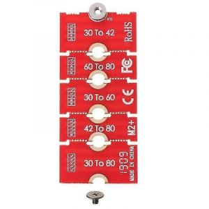 Xh 1Pcs M2 M2PLUS NGFF NVME M.2 Transfert prolongé 2230,2242,2260,2280 Avion M2 CHANGER DE TAILLE LONGUE - Neuf