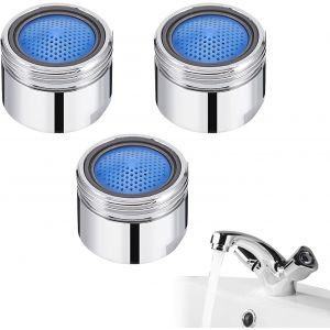 KALANKA-Mousseur Robinet M18,Aérateur De Filtre,3 Pièces Filtre Robinet, Aerateur Robinet Economie Eau,Mousseur M18,Mousseur Mitigeur Baignoire,Aérateur De Robinet,Economiseur D'eau,Mousseur Robinet - Neuf