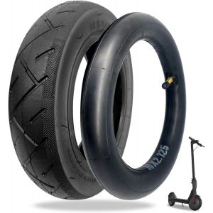 10 Inch Inner Tube Scooter And Scooter Tires 10 X 2.125, 10 Inch Electric Scooter Wheels, Indoor And Outdoor Scooter Tyres, 10 Inch Tyre For Ninebot F Series Scooter - Neuf