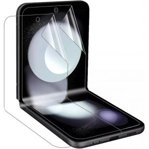 CAUC-2 Pi&egrave;ces Protections d'&Eacute;cran pour Samsung Galaxy Z Flip 6, Film Hydrogel Ultrafin en TPU Souple pour Samsung Galaxy Z Flip6 Sensibilit&eacute; Tactile - Neuf