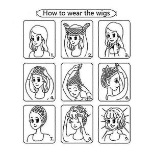 Perruque Mulet Pour Homme,Accessoire De D&eacute;guisement Glamour Des Ann&eacute;es 80,Perruque De Cosplay - Neuf