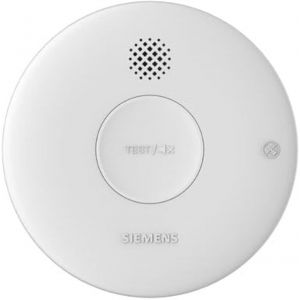 JGD-Siemens Delta Reflex 5TC1292-8 Siemens D&eacute;tecteur de fum&eacute;e avec Batterie 10 Ans Blanc - Neuf