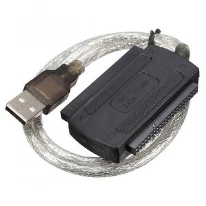 USB 2.0 mâle vers IDE SATA Adaptateur Câble convertisseur Câble adaptateur de disque dur pour PC Disque dur HDD 2,5 » 3,5 » - Neuf