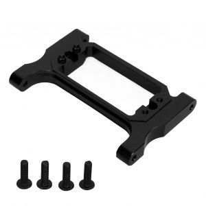 Entretoise de ch&acirc;ssis avant RC Poutre transversale en alliage d'aluminium pour voiture d'escalade Traxxas 1/10 noir - Neuf