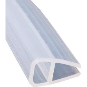 joint de porte de bain paroi de douche joint de fenêtre incurvé forme droite ou incurvée appartement caoutchouc verre bas Météo 8mm 78"" pouces Forme de U - Neuf