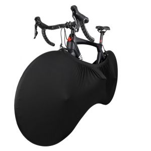 Vélo de Couverture, Vélo étanche à la Poussière, Sac de Rangement, Machine, Résistant aux Rayures, Élastique Pneu de Vélo Pack pour VTT Vélo de Course (Noir) - Neuf